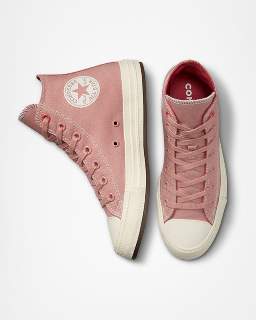 Tenisi Inalti Dama Converse Chuck Taylor All Star Tonal Panza Roz | RO ZTO0U390